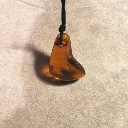 Ambre du Mexique - pendentif pièce unique 11